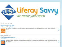 Tablet Screenshot of liferaysavvy.com